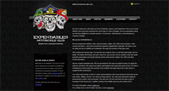 Desktop Screenshot of expendablesmc.org